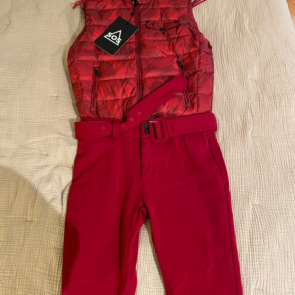 Women’s Western Ski Vest One-piece